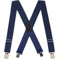 thumbnail image 1 of SuspenderStore Heavy Duty Work Suspenders - 2-Inch Wide Straps - Pin Clips - 4 Colors & 4 Sizes Including Big & Tall, 1 of 4
