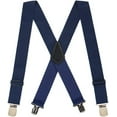 thumbnail image 1 of SuspenderStore Heavy Duty Work Suspenders - 2-Inch Wide Straps - Pin Clips - 4 Colors & 4 Sizes Including Big & Tall, 1 of 4