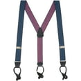 thumbnail image 1 of SuspenderStore Jacquard Diamond Burst Suspenders- 1.5-Inch Wide Elastic - Button - 3 Colors & 3 Sizes, 1 of 4