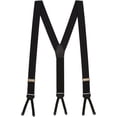 thumbnail image 1 of SuspenderStore Jacquard Silk Pin Dot Suspenders - 1.38-Inch Wide - Button Runner End - 2 Colors & 2 Sizes, 1 of 4