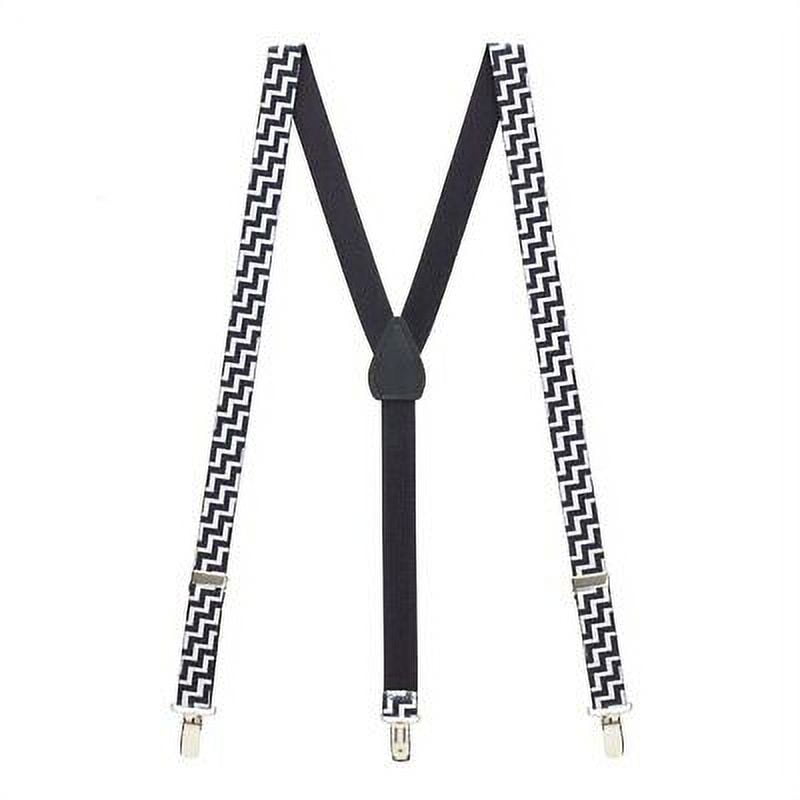 Hulara Leather Suspenders Men / Women Adjustable Back Y Design Dress Up  Suspenders For Grooms/ Wedding/ Gift Men Suspenders With Heavy Duty Clips