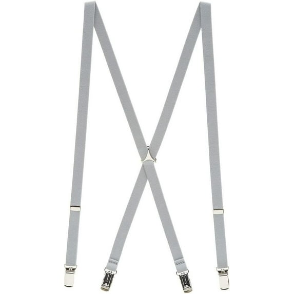 SuspenderStore Kids' Skinny Suspenders - 1/2-Inch Wide Elastic - Clip - Many Color Choices!