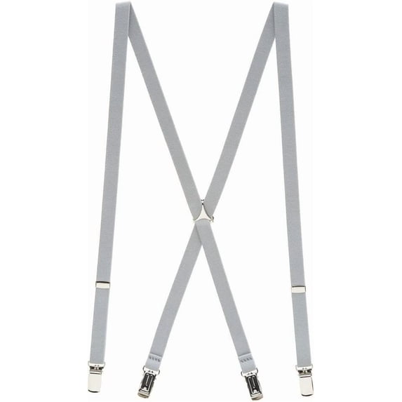 SuspenderStore Kids' Skinny Suspenders - 1/2-Inch Wide Elastic - Clip - Many Color Choices!