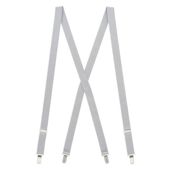 Suspender Store Children's Solid Color Suspenders - 1-Inch Wide Elastic - Sewn X-Back - Clip - Many Colors & 3 Sizes