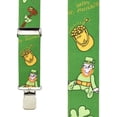 thumbnail image 1 of SuspenderStore Leprechaun Suspenders - 1.5-Inch Wide Elastic - Clip - 3 Sizes, 1 of 4