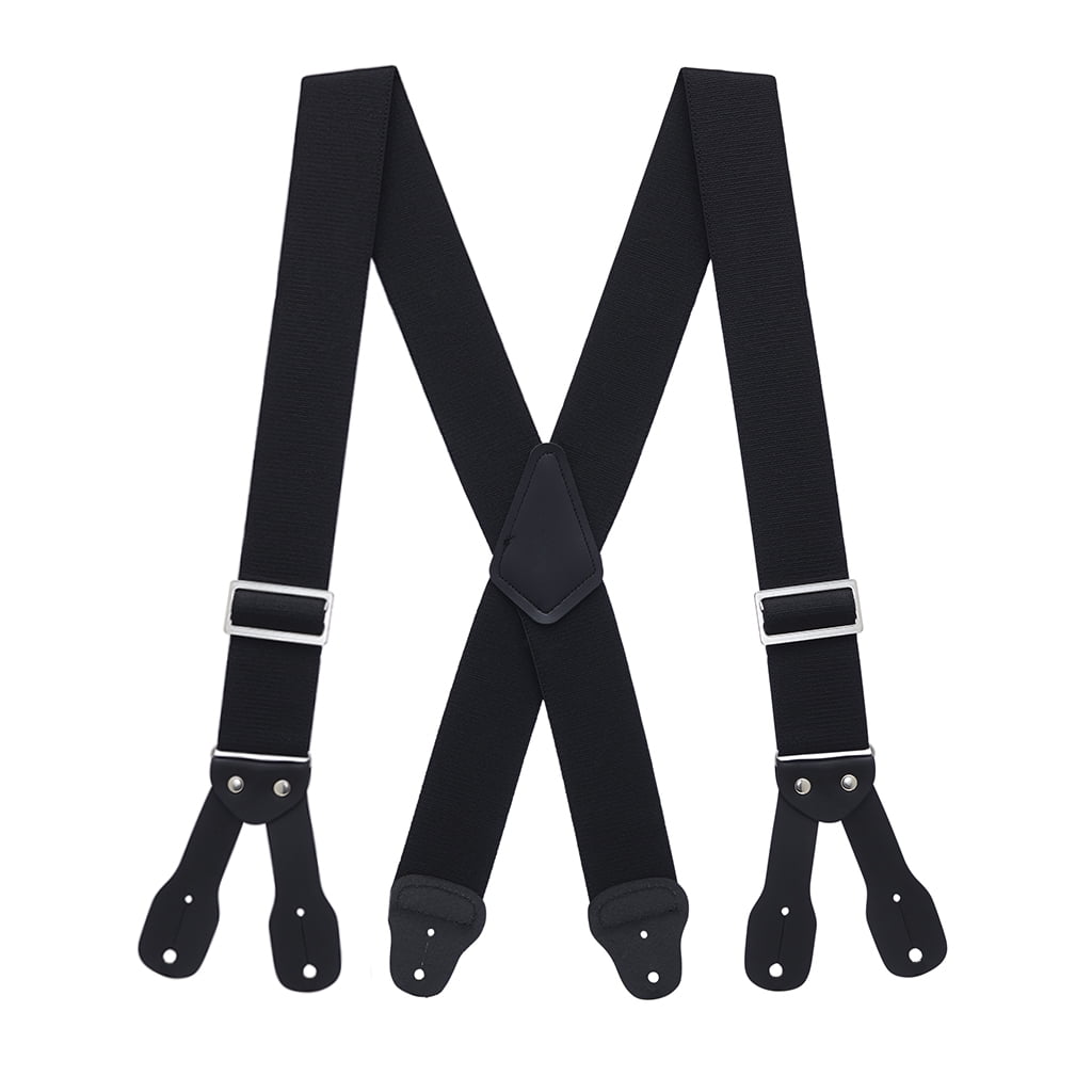 SuspenderStore Logger Suspenders Low Stretch, Button 5 Colors & 4