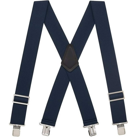 SuspenderStore Logger Suspenders - Low Stretch, Gator Clip - 5 Colors & 4 Sizes Includes Big & Tall