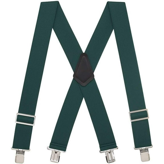 SuspenderStore Logger Suspenders - Low Stretch, Gator Clip - 5 Colors & 4 Sizes Includes Big & Tall