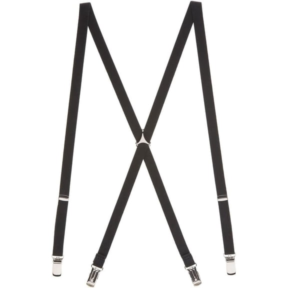 SuspenderStore Mens Thin Suspenders - 3/4 Inch Wide Matte Finish