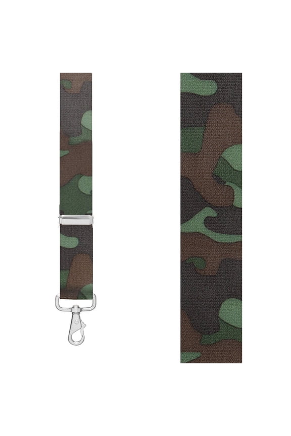 Novelty Print Suspenders-1.5" Wide, Trigger Snap-4 Sizes Include Big & Tall