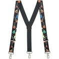 thumbnail image 1 of SuspenderStore Novelty Print Suspenders-1.5" Wide, Trigger Snap-4 Sizes Include Big & Tall, 1 of 4