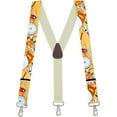 thumbnail image 1 of SuspenderStore Novelty Print Suspenders-1.5" Wide, Trigger Snap-4 Sizes Include Big & Tall, 1 of 4