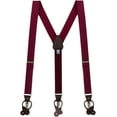thumbnail image 1 of SuspenderStore Oxford Cloth Suspenders - Convertible Button & Clip - 5 Colors, 1 of 4