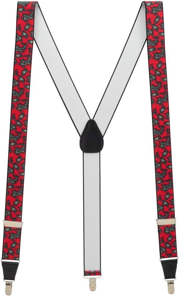 Airport-Friendly Undergarment Suspenders - 1.5" Wide Soft Elastic With Nylon Clips | X-Back, 4 Sizes