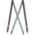 thumbnail image 1 of Suspender Store Plaid Suspenders - 1-Inch Wide Elastic - Sewn X-Back - Clip - 6 Colors & 2 Sizes, 1 of 4
