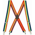thumbnail image 1 of SuspenderStore Rainbow 1.5-Inch Small Pin Clip Suspenders, 1 of 4