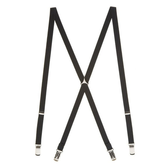 SuspenderStore Skinny Suspenders - 1/2-Inch Wide Elastic - Clip - Many Colors & 2 Sizes!