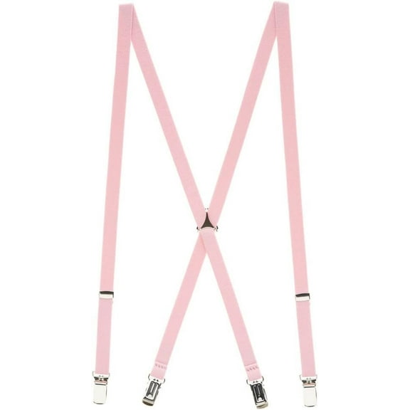 SuspenderStore Skinny Suspenders - 1/2-Inch Wide Elastic - Clip - Many Colors & 2 Sizes!