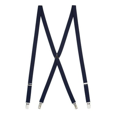 SuspenderStore Skinny Suspenders - 1/2-Inch Wide Elastic - Clip - Many Colors & 2 Sizes!