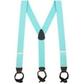 thumbnail image 1 of SuspenderStore Solid Color Suspenders - 1.5-Inch Wide Elastic - Button, Many Colors & 4 Sizes Includes Big&Tall, 1 of 4