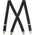 thumbnail image 1 of SuspenderStore Solid Color Suspenders -1.5-Inch Wide Elastic - Gator Clip - 4 Sizes, Includes Big & Tall, 1 of 4