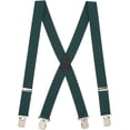 thumbnail image 1 of SuspenderStore Solid Color Suspenders -1.5-Inch Wide Elastic - Gator Clip - 4 Sizes, Includes Big & Tall, 1 of 4
