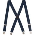 thumbnail image 1 of SuspenderStore Solid Color Suspenders -1.5-Inch Wide Elastic - Gator Clip - 4 Sizes, Includes Big & Tall, 1 of 4