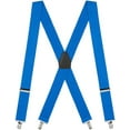 thumbnail image 1 of SuspenderStore Solid Color X-Back Suspenders - 1.5-Inch Wide Elastic - Clip - 4 Sizes Including Big & Tall, 1 of 4