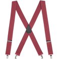 thumbnail image 1 of SuspenderStore Solid Color X-Back Suspenders - 1.5-Inch Wide Elastic - Clip - 4 Sizes Including Big & Tall, 1 of 4