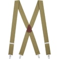 thumbnail image 1 of SuspenderStore Solid Color X-Back Suspenders - 1.5-Inch Wide Elastic - Clip - 4 Sizes Including Big & Tall, 1 of 4