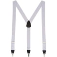 thumbnail image 1 of Suspender Store Solid Color Suspenders - 1.25-Inch Wide - Y-Back - Small Pin Clip - 10 Colors & 3 Sizes, 1 of 4