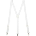 thumbnail image 1 of Suspender Store Solid Color Suspenders - 1-Inch Wide Elastic - Y-Back - Clip - 7 Colors & 3 Sizes, 1 of 4