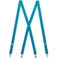 thumbnail image 1 of SuspenderStore Solid Colors X-Back Suspenders - 1-Inch Wide Elastic - Clip - Many Colors & 3 Sizes!, 1 of 4