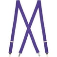 thumbnail image 1 of SuspenderStore Solid Colors X-Back Suspenders - 1-Inch Wide Elastic - Clip - Many Colors & 3 Sizes!, 1 of 4