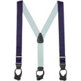 thumbnail image 1 of SuspenderStore Stripes, Dots, And Checked Suspenders - 1.5-Inch Wide Elastic - Button - 3 Sizes, 1 of 4