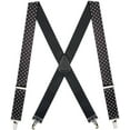 thumbnail image 1 of Suspender Store Stripes, Checks & Polka Dots Suspenders - 1.5-Inch Wide Elastic - Clip - 9 Patterns & 4 Sizes, 1 of 4