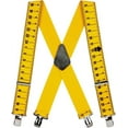thumbnail image 1 of SuspenderStore Tape Measure Suspenders - 2-Inch Wide Elastic - Gator Clip - 4 Sizes Including Big & Tall, 1 of 4