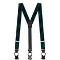 thumbnail image 1 of SuspenderStore Tartan Plaid Cotton Suspenders - 1.38-Inch Wide - Button - 2 Patterns & 2 Sizes, 1 of 4