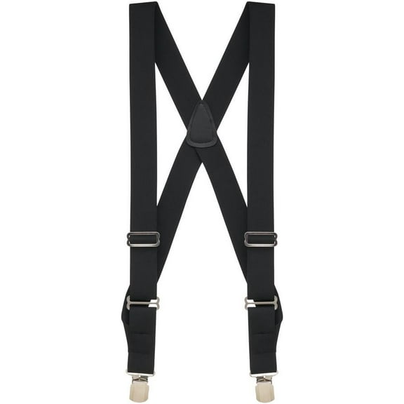 SuspenderStore Trucker Side Clip Suspenders - 1.5-Inch Wide Elastic - Pin Clip - 3 Colors-4 Sizes Including Big & Tall