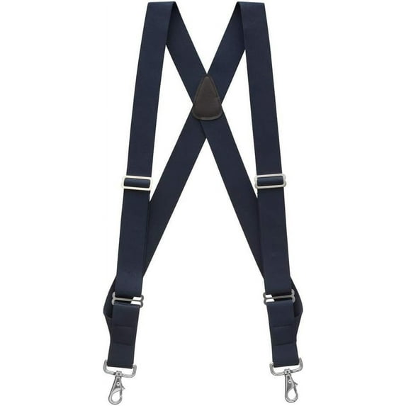 Suspender Store Side-Clip Trucker Suspenders - 1.5-Inch Wide Elastic - Trigger Snap - 3 Colors & 4 Sizes Including Big & Tall