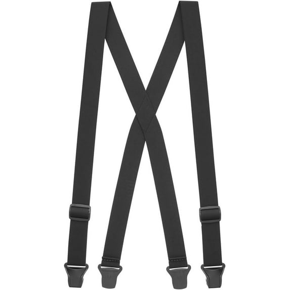 SuspenderStore Undergarment Clip Suspenders - Airport Friendly - 2 Colors & 4 Sizes Includes Big & Tall