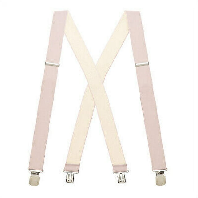 SuspenderStore Undergarment Suspenders Beige Pin Clip 4 Sizes