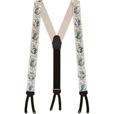 SuspenderStore Vintage Ribbon Four Seasons Suspenders - Runner End