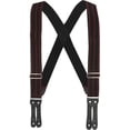 thumbnail image 1 of SuspenderStore Welch Tuff Stuff Button Work Suspenders - 2 Inch Wide, 1 of 8