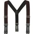 thumbnail image 1 of SuspenderStore Welch Tuff Stuff Button Work Suspenders - 2 Inch Wide, 1 of 8