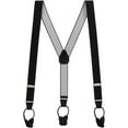 thumbnail image 1 of SuspenderStore Woven Pin Dot Suspenders- 1.38-Inch Wide Elastic - Button - 6 Colors & 2 Sizes, 1 of 4