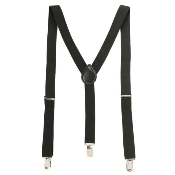 Suspenders For Men Y Shape Elastic Adjustable Straps Adjustable Elastic Big & Tall Clip Style Tuxedo Braces