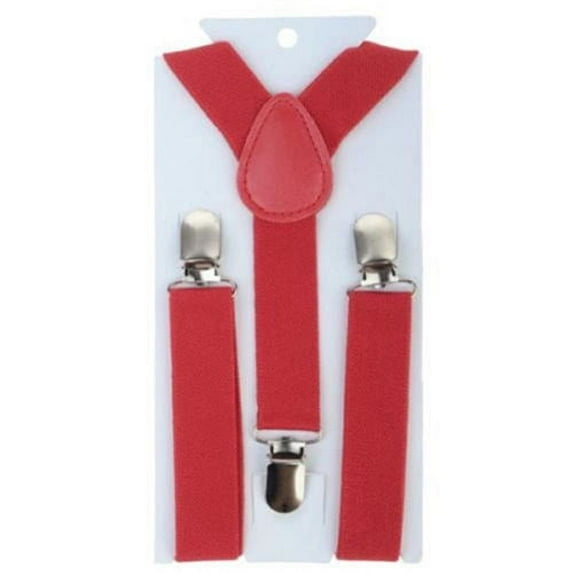 Suspenders for Kids - Adjustable Suspenders for Boys Girls, Toddler, Baby - Elastic Y-Back Design with Strong Metal Clips Fashion Child Elastic Suspenders
