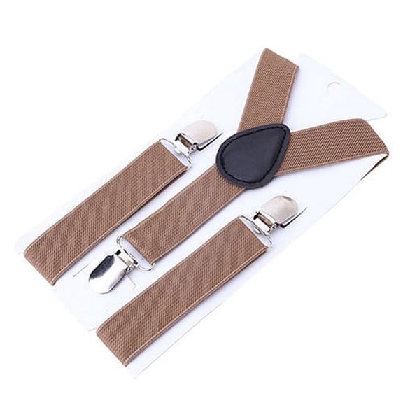 Suspenders for Kids - Adjustable Suspenders for Boys Girls, Toddler, Baby - Elastic Y-Back Design with Strong Metal Clips Fashion Child Elastic Suspenders