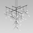 thumbnail image 1 of Suspenders - LED 4-Tier Tri-Bar Pendant In Modern Style-49 Inches Tall, 1 of 1